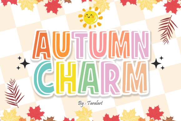Autumncharm Regular: A Whimsical Font for Web Design
