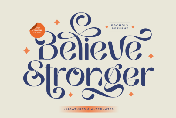 Believestronger Regular: A Versatile Font for Bold Campaigns