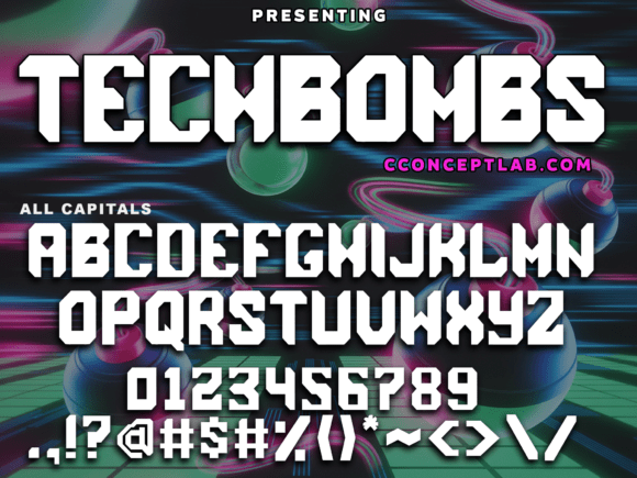 Boost Your Campaign with Techbombs: A Sci-Fi Font for Marketers