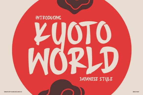 Bring Your Craft Projects to Life with Kyoto World Font