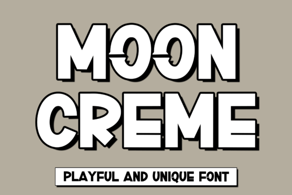 Bring Your Creations to Life with Moon Creme Font