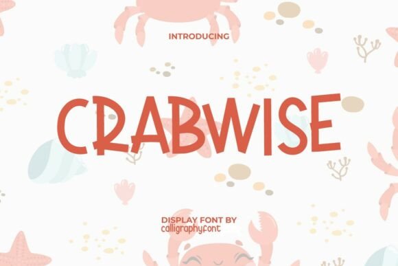Crabwise: A Playful Display Font for Engaging Web Designs