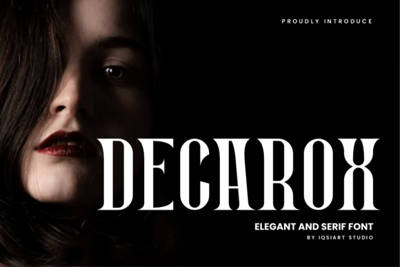 Decarox: A Serif Font for Elegance and Impact