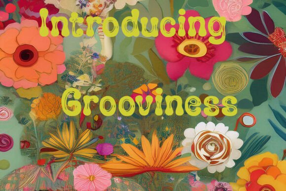 Discover Grooviness: A Playful Display Font for Editorial Design