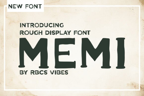 Discover Memi: A Distinctive Typeface for Editorial Brilliance