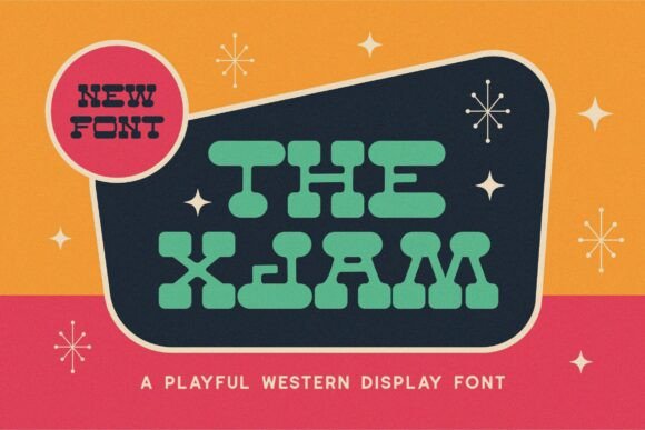 Discover Xjam: A Unique Display Typeface for Editorial Design