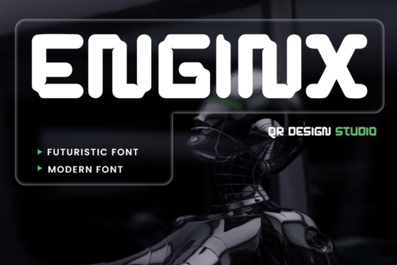 Enginx: The Futuristic Font for High-Tech Brand Campaigns