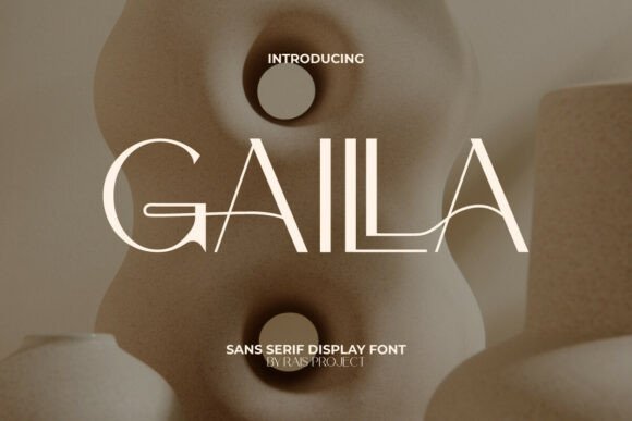 Enhance Your Brand with Gailla: A Premium Display Font