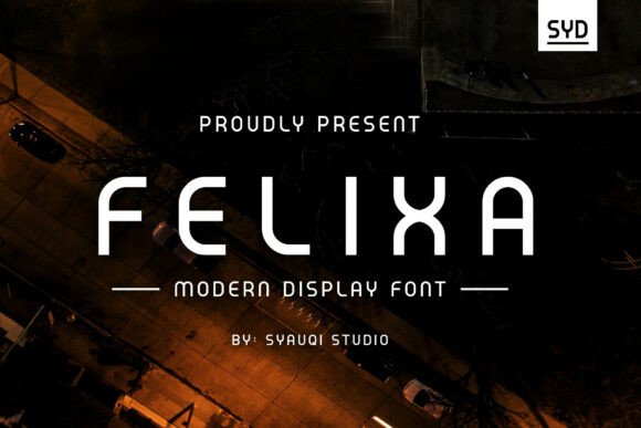 Felixa: A Modern Display Font for Editorial Design