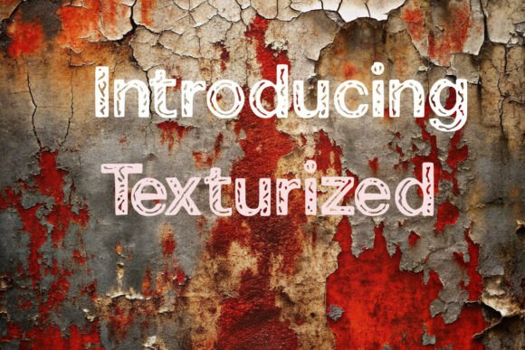 Texturized: A Bold Typeface for Eye-Catching Campaigns