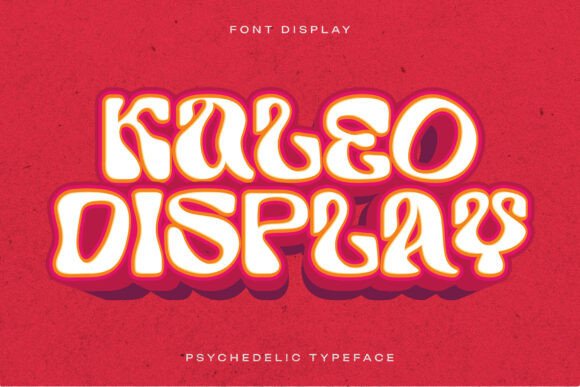 Transform Your Brand with Kaleo, the Groovy Display Font