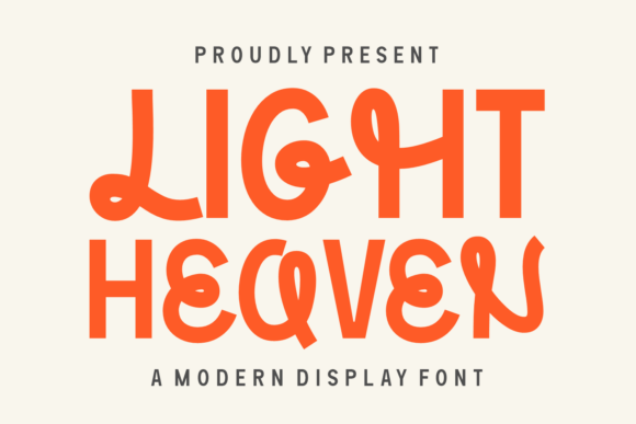 Transform Your Brand with Light Heaven Font