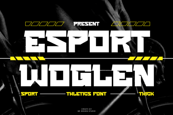 Unleash Creativity with Esport Woglen Font