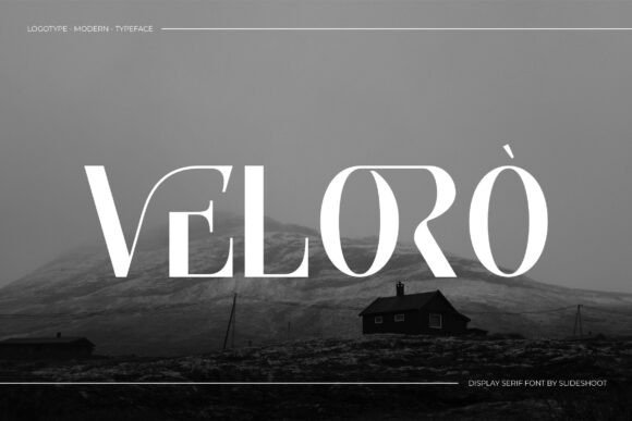 Veloro: A Bold and Stylish Typeface for Modern Design