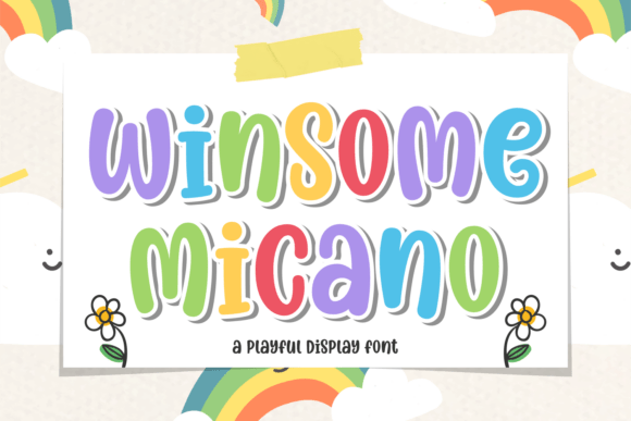 Winsome Micano: A Charming Display Font for Editorial Design